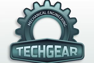 do automotive workshop mechanical machine garage logo