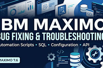 create IBM maximo automation scripts and configurations
