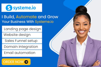 create systeme io landing page course systeme io sales funnel systeme io website