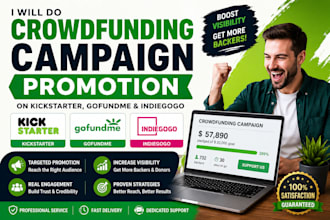 do crowdfunding campaign creation kickstarter gofundme indiegogo