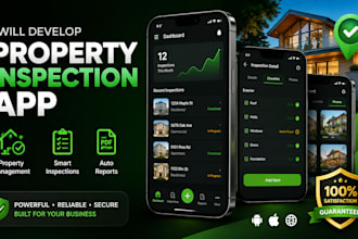 develop property inspection app, integrated property, audit app, real estate app