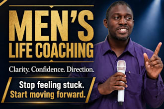 coach men who feel stuck to gain clarity confidence and direction