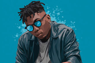 design a creative album cover
