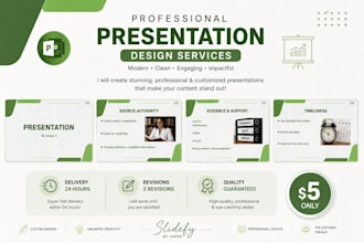 design stunning canva presentation and powerpoint slides