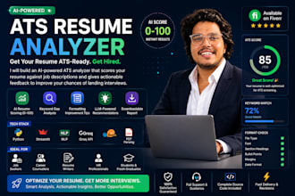 build an ats resume checker using ai and python