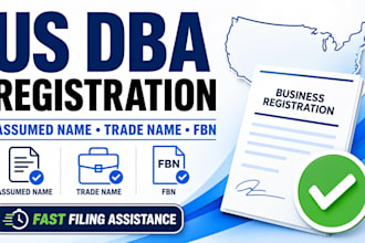 file your US dba assumed name trade name or fictitious business name