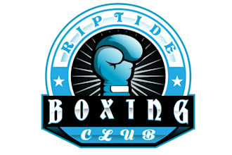 design a professional boxing logo with new concepts