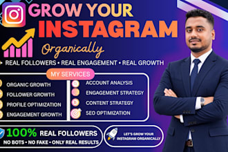 grow instagram id with real engagement and followers organically