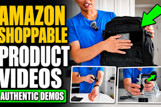 create authentic amazon shoppable product videos for your brand