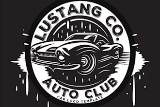 make automotive car auto motorsport logo design