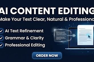 humanize and edit ai generated content