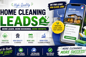 home cleaning cleaning leads leads generation google ads cleaning website