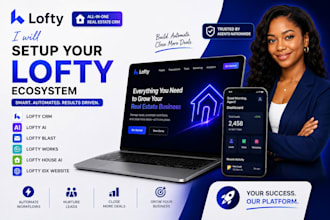 lofty crm, lofty ai, lofty blast, loftyworks, lofty house ai, lofty idx website