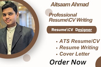 write a professional executive resume and CV design