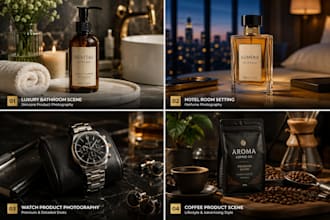 create realistic ai lifestyle product photography