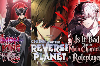 do webtoon book cover webcomic anime cover visual novel light novel shonen cover