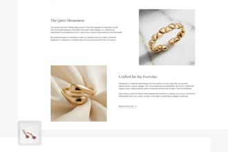 design modern web UI UX website or landing page in figma