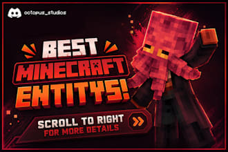 create custom 3d minecraft mobs