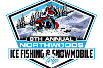 design awesome snowmobile logo with free revisions