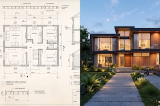 registered architect draw house plans renovation addition extension home remodel