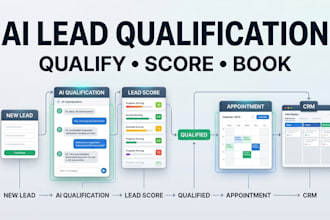 build ai lead qualification and appointment booking system