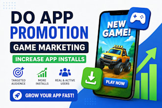 do app promotion, game marketing increase app install, mobile app promotion