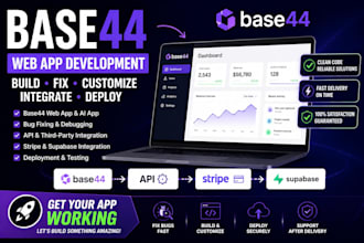 build base44 web app base44 bug fixing base44 deployment base44 expert