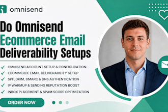 do omnisend ecommerce email deliverability setup