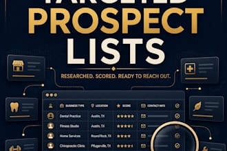 build a local business prospect list with outreach angles
