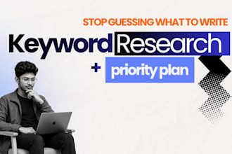 keyword research, topical mapping and competitor gap analysis for SEO