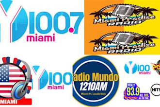do a promotion and play your song on miami radio