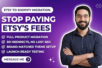 migrate your etsy or woocommerce store to shopify