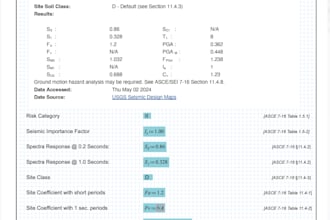 do pe stamped structural calculations for wood, steel, concrete