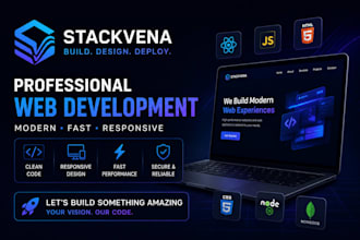 build full stack website