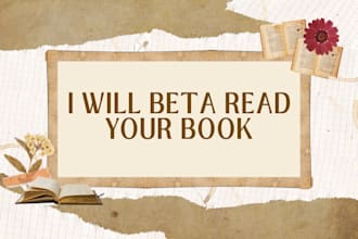 beta read your book