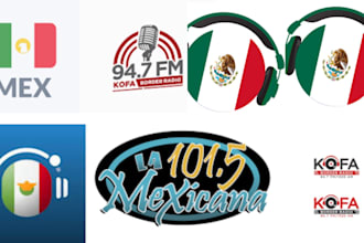do a promotion and play your song on top mexico radio