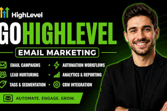 setup gohighlevel email marketing automation and workflows