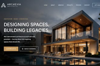 design wix architect website squarespace architecture portfolio website