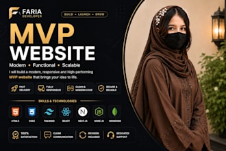 develop a professional bubble mvp website