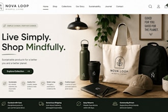build squarespace resale website thrift store used clothing electronics store