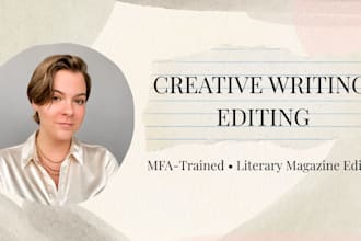 read, critique, and edit your creative writing