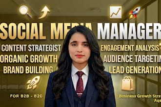 be your social media manager, content creator, and brand growth strategist