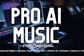 produce a custom ai song with professional studio mastering
