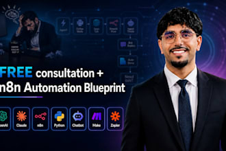 make custom n8n ai workflows, ai chatbot and ai agent using ai automation tools