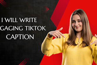 write engaging tiktok captions and social media posts