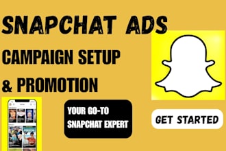 setup create an approved snapchat ad campaign to promote your business