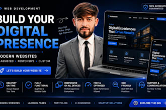 build a modern website with ai assistance