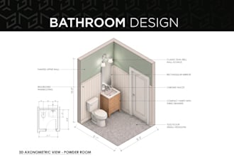 create bathroom interior design
