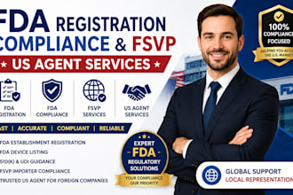 do fda registration, fda compliance, fda US agent, fsvp compliance
