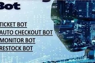develop amazon bot, instacart bot, doordash bot, spark driver bot and automation